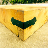 Spear Head Decorative Corner Railway Sleeper Bracket (Pack of 4)